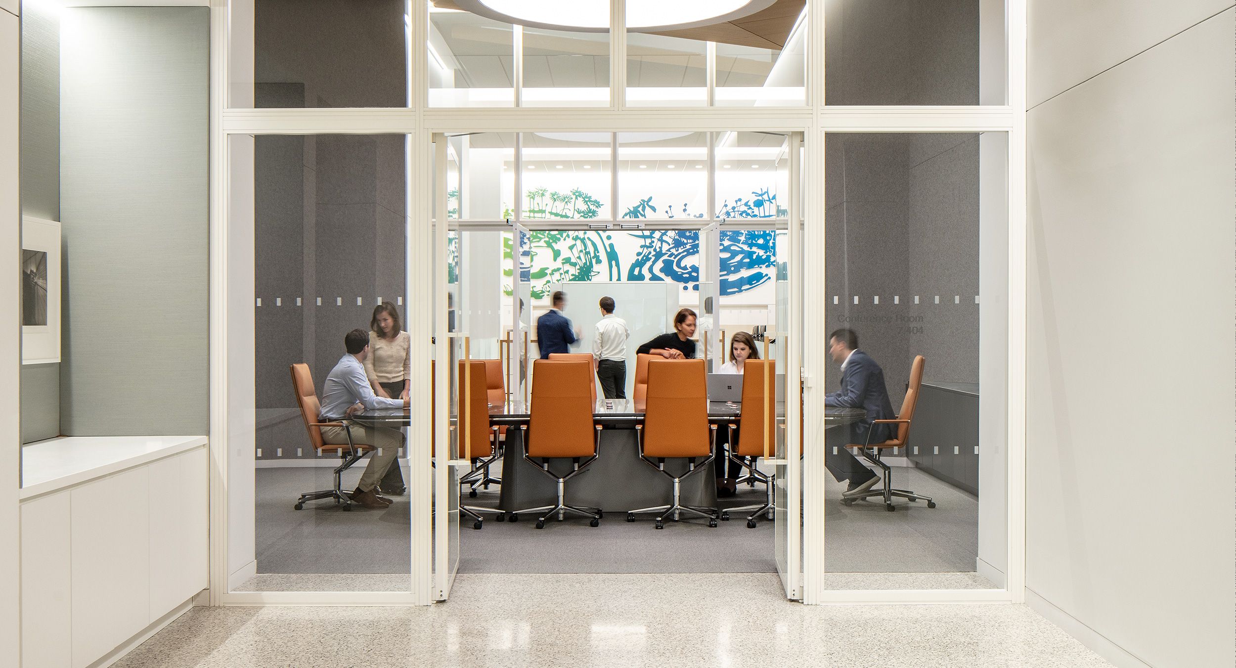 MESA's clean, elegant lines and thoughtful functionality are the centerpiece of conference spaces.